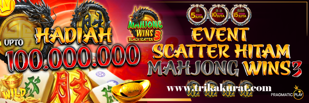 WOW! 4 SCATTER HITAM MAHJONG WIN 3 DAPAT x100.000